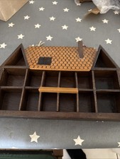 Thimble display case - case, wooden