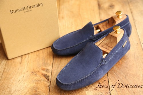 Russell bromley blue suede - russell,