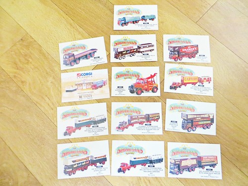 13x corgi the showmans range - corgi,