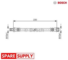 Brake hose for mercedes benz - for, mercedes-benz