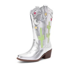 Girls cowboy boots cowgirl mid - girls,