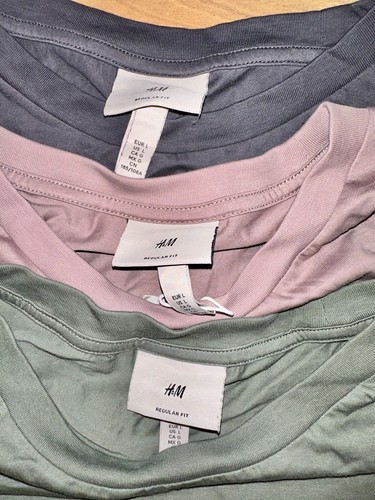Mens bundle t shirt - h&m,