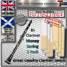Clarinet reeds flat - reeds, size