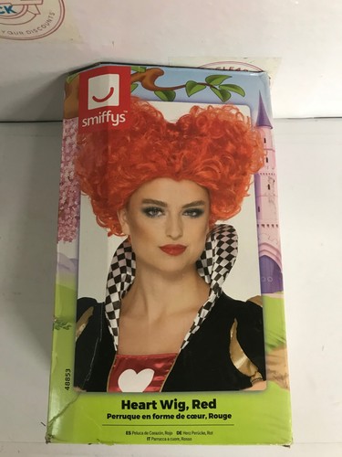 Smiffys heart wig - smiffys, wig,