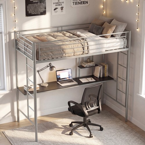 Single loft bed - single,
