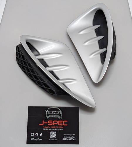 Toyota mr2 side vents - vents, silver