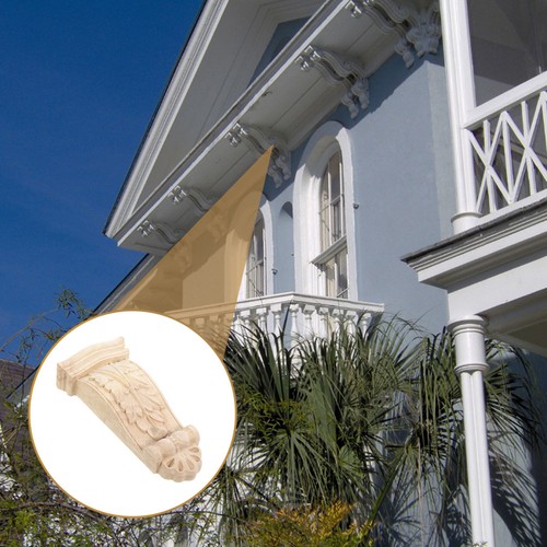 European style wooden corbels - european,