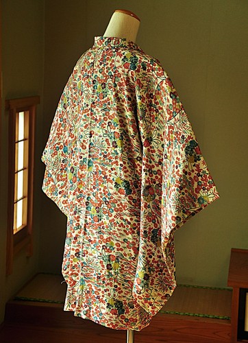 Antique japanese kimono haori - antique,
