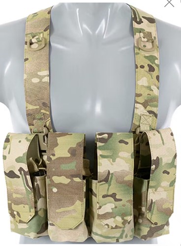 Chest rig multicam magazine - 4,