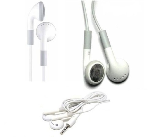 White earphones headphones - white,