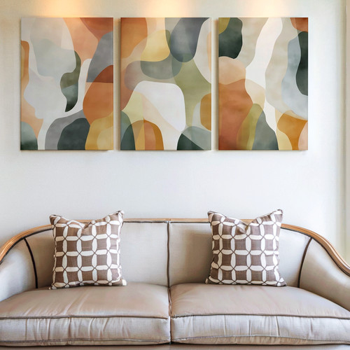 Pieces abstract geometric - pieces,
