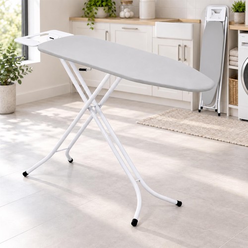 Grey folding ironing board - grey,