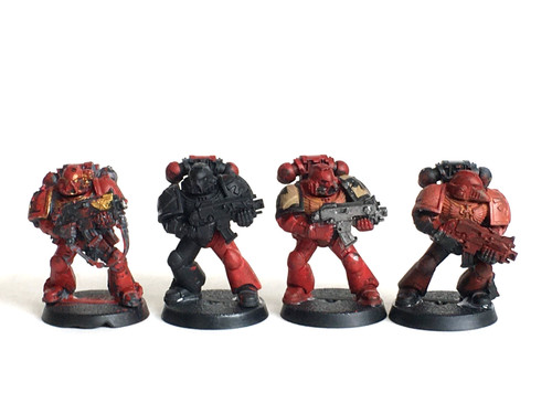 Warhammer space marines - 4, x