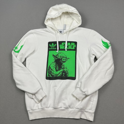 Adidas hoodie men small white - hoodie,