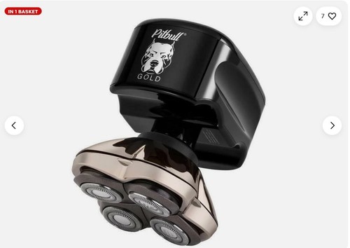 Skull shaver pitbull gold pro - skull,