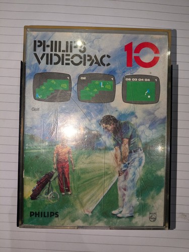 Philips videopac golf - 10,
