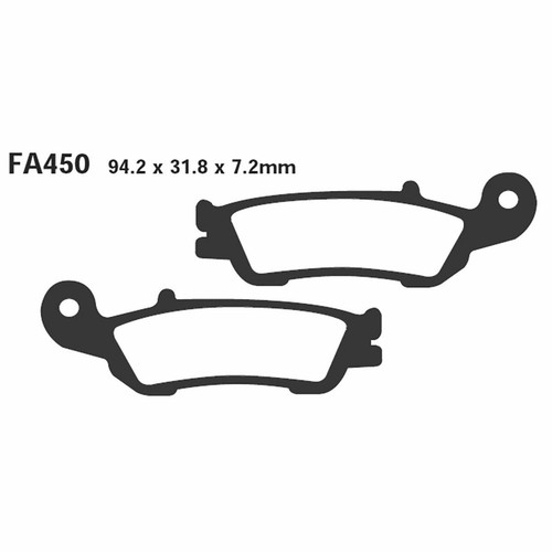 Ebc pair brake - of,