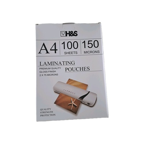 Laminating pouches 100 - pouches, a4