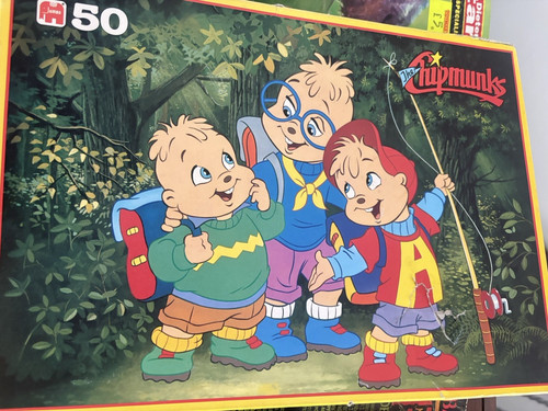 Jumbo chipmunks piece - chipmunks, 50-piece