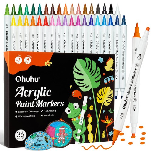Ohuhu acrylic paint - acrylic, 36