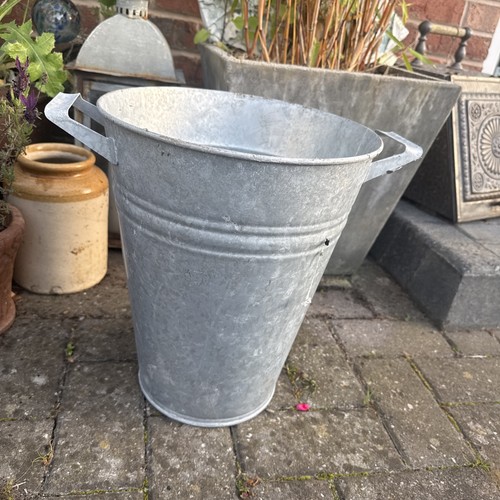 Large tall vintage galvanised - large,