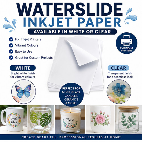 Decal paper water slide - decal,