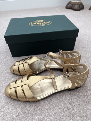 Ladies church gold leather - church’s,