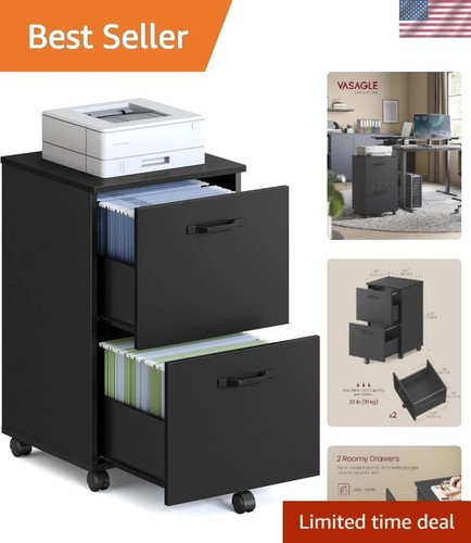 Compact drawer home office - 2-drawer,