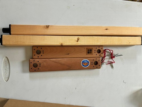 Wooden quilt frame