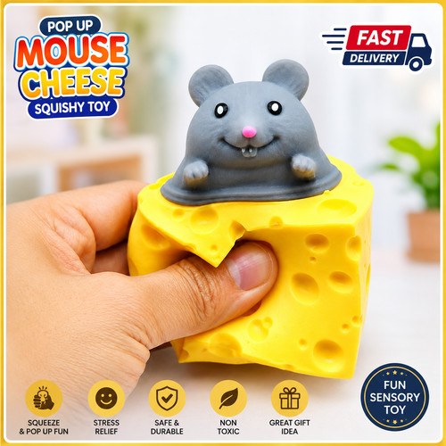 Pop mouse cheese squeeze - pop,