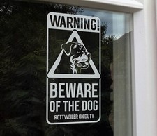 Warning beware the - beware, dog