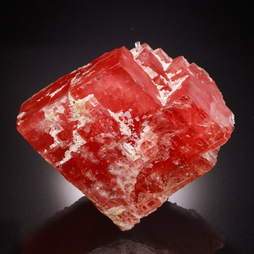 Rhodochrosite rainbow pocket - rhodochrosite,,