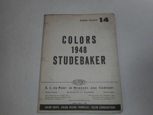 Vntg 1948 studebaker dupont - studebaker,