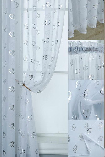 Hearts entwined voile - voile, slot