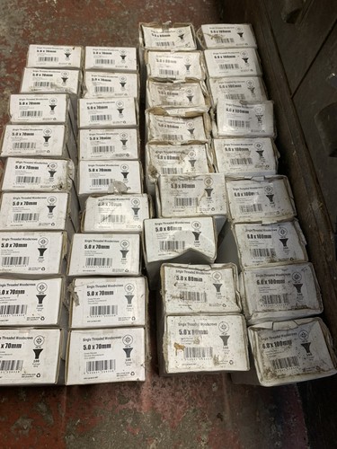 Boxes screws job lot - boxes, of