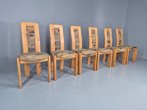 Brutalist pine dining - brutalist, chairs