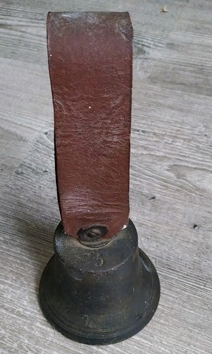 Vintage hand bell original - vintage,
