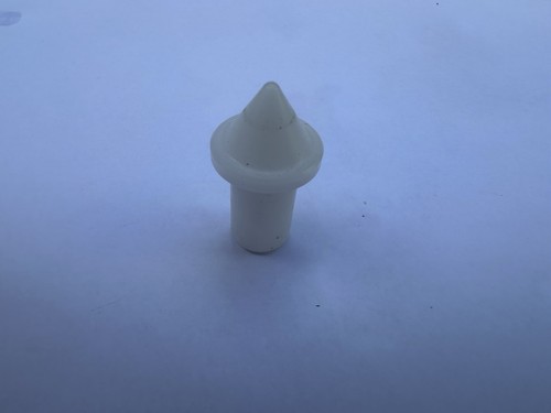 Gelmatic white plastic plug - plastic,