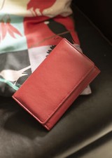 Real Leather Multiple Card