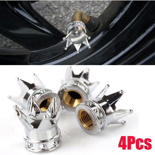 Car chrome crown - 4x, tire