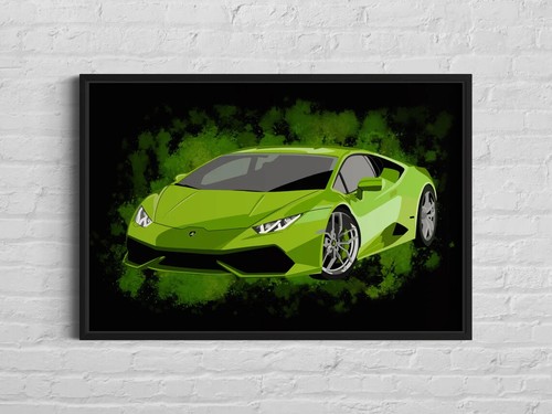 Lamborghini reventon poster - lamborghini,