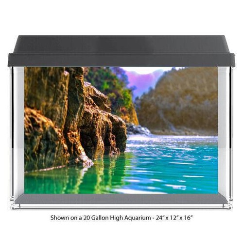 Tropical shore line polyester - shore,