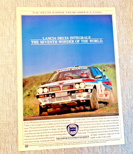 Lancia delta integrale - lancia,