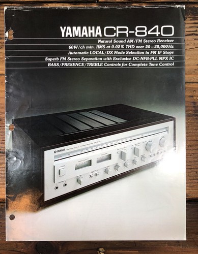 Yamaha 840 receiver dealer - yamaha,