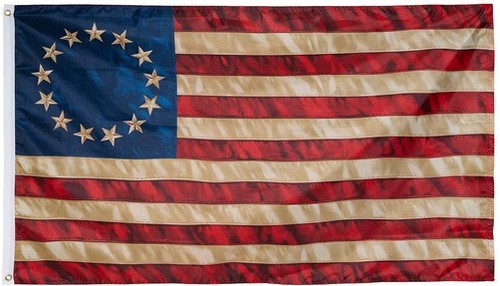 Betsy ross flag 3x5 vintage - flag,