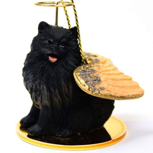 Pomeranian ornament angel - ornament,