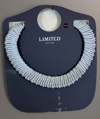 Grey enamel chain - m&s,