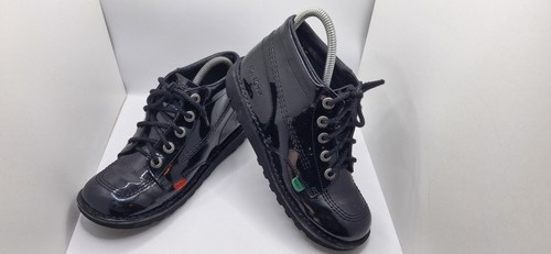 Kickers kick black - kick, patent