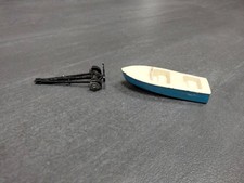 Matchbox Lesney Moko No. 48a - Meteor Sports Boat and trailer - vintage diecast