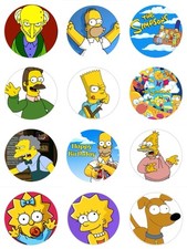 12 X Pre Cut Edible Icing